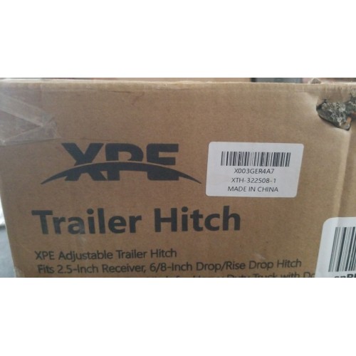 Adjustable Trailer Hitch Fits 2.5-Inch Receiver,8-Inch Drop/Rise