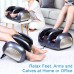 Shiatsu Foot Massager Machine w/ Heat and Remote for Circulation and Pain Relief, Electric Deep Kneading Leg and Calf Circulation Massage for Plantar Fasciitis and Neuropathy, Gifts for Family Friends