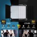 Pixel K80 Photography Lighting with APP Control, 2600K-10000K CRI 97+ RGB Led Video Light Panel, 9 Applicable Scenes Lighting for Studio/Gaming/Streaming/YouTube/Videography/Film/Video Recording