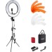 Neewer Ring Light Kit:18"/48cm Outer 55W 5500K Dimmable LED Ring Light, Light Stand, Carrying Bag for Camera,Smartphone,YouTube