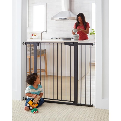 Cumbor 36" Extra Tall, 29.7-46" Wide Baby Gate for Stairs