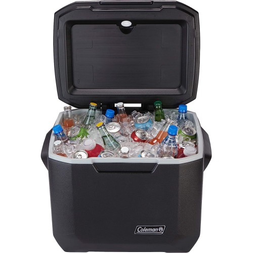 Coleman Portable Rolling Cooler | 50 Quart Xtreme 5 Day Cooler with Wheels | Wheeled Hard Cooler Keeps Ice Up to 5 Days