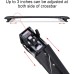 260lb Loading Weight Heavy Duty Roof Rack CrossBars Replacement for 2013-2018 Toyota RAV4,Anti-Corrosion,Aluminum Black Matte with Anti-Theft Locks (ONLY FIT Original Side Rail) Sold as 1 Pair