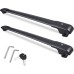 260lb Loading Weight Heavy Duty Roof Rack CrossBars Replacement for 2013-2018 Toyota RAV4,Anti-Corrosion,Aluminum Black Matte with Anti-Theft Locks (ONLY FIT Original Side Rail) Sold as 1 Pair