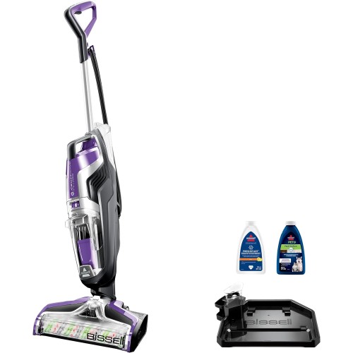 BISSELL Crosswave Pet Pro All in One Wet Dry Vacuum Cleaner and Mop for Hard Floors and Area Rugs, Purple, 2306A