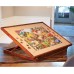 Bits and Pieces - Deluxe Swivel Puzzle Easel Board - Jigsaw Table Accessory - Non-Slip Felt Work Surface with Cover