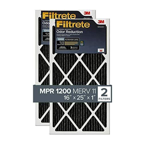 Filtrete 16x25x1 Air Filter MPR 1200 MERV 11 Allergen Defense Odor Reduction