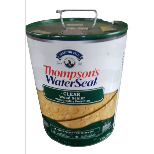 Thompson's WaterSeal Clear Wood Sealer, Clear, 5 Gallon