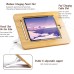 AFOOYO Wooden iPad Drawing Stand Tablet Stand - Adjustable 5 Angles for Laptop, Laptop Stand Riser,Book Reading Stand,Compatible with 12.9 inch iPad Pro with iPad Case Version(3rd - 6th Gen)