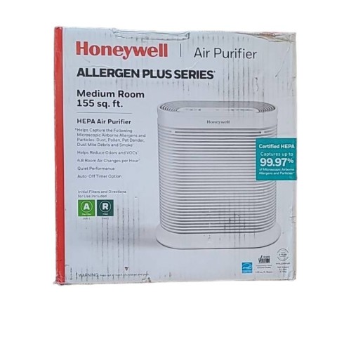 Honeywell HPA104 True Hepa Allergen Remover Air Purifier, 155 Sq. Ft