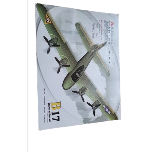 B-17 RC Plane Ready to Fly, Easy to Fly RC Glider for Kids & Beginners, Hobby Remote Control Airplane for Adults, RC Airplanes for Boy