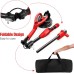 Drywall Sander, 750W Electric Drywall Sander With Vacuum & 14Pcs Sanding Discs, 6 Variable Speeds 1000-1850RPM, Foldable has Dust Bag, LED Light, Power Disc Sanders With Carrying Bag