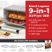 Emeril Lagasse Everyday 360 Air Fryer, 360° Quick Cook Technology, XL capacity,12 Pre-Set Cooking Functions including Bake, Rotisserie. Broil, Pizza, Slow Cook, Toaster and Much More, Stainless Steel