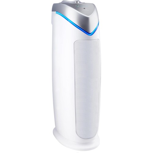 GermGuardian Air Purifier with HEPA 13 Filter, Removes 99.97% of Pollutants, Covers Large Room up to 743 Sq. Foot Room in 1 Hr, UV-C Light Helps Reduce Germs, Zero Ozone Verified, 22”, White, AC4825W