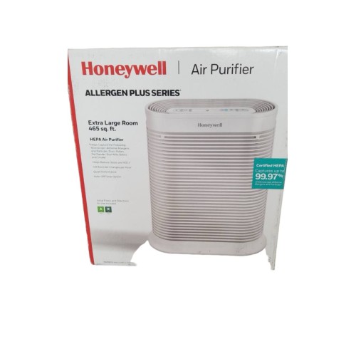 Honeywell HPA304 HEPA Air Purifier for Extra Large Rooms - Microscopic Airborne Allergen+ Dust Reducer, Cleans Up To 2250 Sq Ft in 1 Hour - Wildfire/Smoke, Pollen, Pet Dander – White