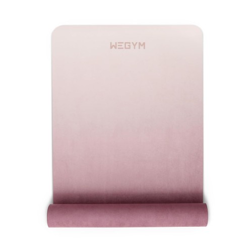 Wegym Women's Yoga Mat 4 mm Large Exercise Mat Pink