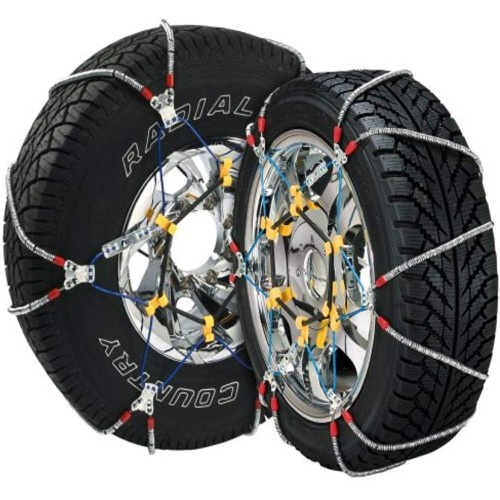 Security Chain Company SZ462 Super Z8 8mm Commercial and Light Truck Tire Traction Chain - Set of 2