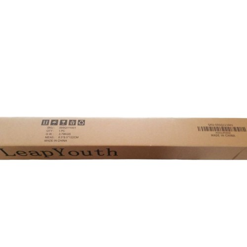 LEAP YOUTH PREMIUM OFFICE CHAIR MAT FOR HARD WOOD FLOORS 36" X 48" CLEAR HEAVY DUTY 36SQ111001