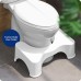 Squatty Potty The Original Bathroom Toilet Stool, 7 Inch height, White