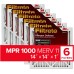 Filtrete 14x14x1 Air Filter MPR 1000 MERV 11, Allergen Defense, 6-Pack (exact dimensions 13.81x13.81x0.81)