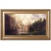 DECORARTS - Among The Sierra Nevada, California - Albert Bierstadt. Art Reproductions. Giclee Printed w/Embossed Golden Frame for Home Wall Art Decor, Framed Size: 36x22