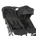 Summer Infant 3Dpac CS+ Double Stroller, Black – Car Seat Compatible Lightweight Baby Stroller with Convenient One-Hand Fold, Reclining Seats, Two Extra-Large Canopies & Parent Friendly Features