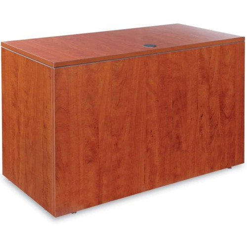 Alera ALEVA354824MC Valencia Series 47-1/4 in. x 23-5/8 in. x 29-1/2 in. Reversible Return/Bridge Shell - Cherry