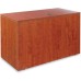 Alera ALEVA354824MC Valencia Series 47-1/4 in. x 23-5/8 in. x 29-1/2 in. Reversible Return/Bridge Shell - Cherry