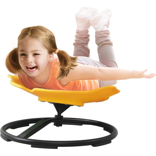 Sit and Spin Swivel Chair for Kids Toddlers, Sensory Spinning Seat, Improve Kids' Carsickness, Seasickness, Airsickness