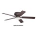 Emerson CF804SORB Snugger 42-Inch 3-Speed Indoor Ceiling Fan with 5 Dark-Cherry/Medium-Oak Blades, Oil-Rubbed Bronze