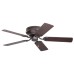 Emerson CF804SORB Snugger 42-Inch 3-Speed Indoor Ceiling Fan with 5 Dark-Cherry/Medium-Oak Blades, Oil-Rubbed Bronze