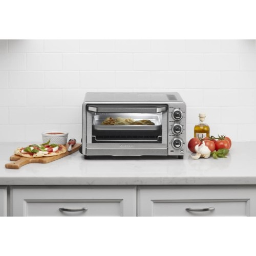 Cuisinart TOB-40N Custom Classic Toaster Oven Broiler, 17 Inch, Black