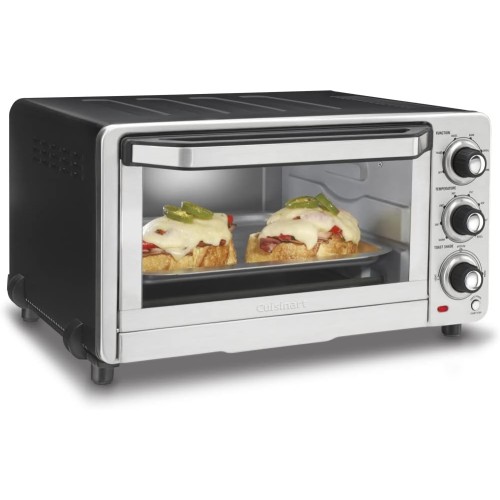 Cuisinart TOB-40N Custom Classic Toaster Oven Broiler, 17 Inch, Black