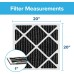 Filtrete 20x20x1 Air Filter, MPR 1200, MERV 11, Allergen Defense Odor Reduction 3-Month Pleated 1-Inch Air Filters, 2 Filters