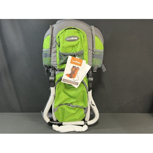 Hiking Baby Carrier Backpack - Comfortable Baby Backpack Carrier - Toddler Hiking Backpack Carrier - Child Carrier Backpack System with Diaper Change Pad, Insulated Pocket + Rain and Sun Hood