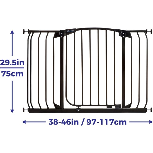 Dreambaby Chelsea Auto-Close Security Baby Safety Gate (38-46 Inch)