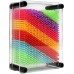 Grin Studios Pin Art 4”x5” Rainbow Multicolor Plastic