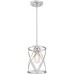 Westinghouse Lighting 6362300 Isadora One-Light Mini, Brushed Nickel Finish Indoor Pendant,