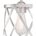 Westinghouse Lighting 6362300 Isadora One-Light Mini, Brushed Nickel Finish Indoor Pendant,