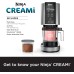 Ninja NC301 CREAMi Ice Cream Maker, for Gelato, Mix-ins, Milkshakes, Sorbet, Smoothie Bowls & More, 7 One-Touch Programs, with (2) Pint Containers & Lids, Compact Size, Perfect for Kids, Silver