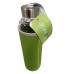 ShopAIS 420Ml Borosilicate Glass Green Tea Bottle Nylon Sleeve with Tea Infuser - Green