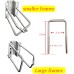 C CLINK Boat Trailer Guide-ons-40, 316L Stainless Steel Trailer Post Guide on, UPVC Tube Trailer Guide Bars, mounting Hardware Included, for Boats, Kayaks, Canoes, Fishing Boats, ski Boats and More