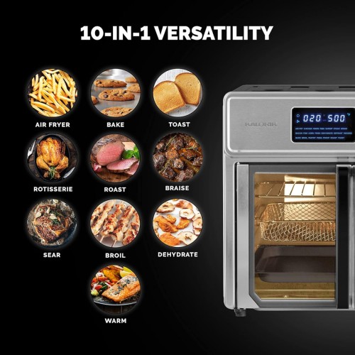 Kalorik MAXX 26-qt. Digital Air Fryer Toaster Oven As Seen on TV