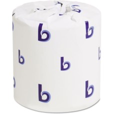Boardwalk B6145 4 in. x 3 in. 2-Ply Septic Safe Toilet Tissue - White (96/Carton)