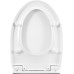 TOTO SS124-01 Toilet Seat in Cotton White