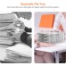 Cuukie File Organizers - Letter Size, Stackable Trays for Desk - for Office Files, Mail, Documents (12 Pack)