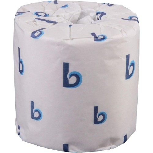 Boardwalk B6144 2-Ply Septic Safe Toilet Tissue - White (400 Sheets/Roll 96 Rolls/Carton)