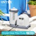 Intex 28635EG 1500 GPH Krystal Clear Cartridge Filter Pump System with 1,180 GPH Flow Rate, 110-120V GFCI, and Automatic Timer for Above Ground Pools