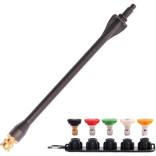 308494075 Pressure Washer Spray Wand for Ryobi Pressure Washer Wand - With 5 Spray Nozzles and 1 Tips Holder