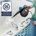 BISSELL SteamShot | Multi-Purpose Handheld Steam Cleaner | Natural Chemical-Free Cleaning | 2635E, Titanium/Bossanova Blue